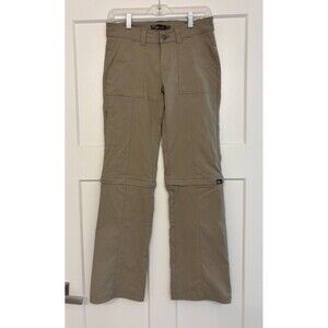 prAna Monarch Convertible Pants Women's Size 2 Tan